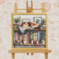 Sleeping Cat Cross-Stitch Kit – Beginner Friendly