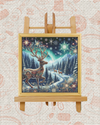 Magical Deers Cross-Stitch Kit – Beginner Friendly