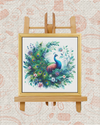 Peacock Cross-Stitch Kit – Beginner Friendly