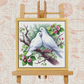 Two Doves on a Branch Cross-Stitch Kit – Beginner Friendly