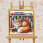 Sleeping Cat Cross-Stitch Kit – Beginner Friendly