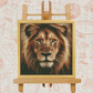 Lion Counted Cross-Stitch Kit – Beginner Friendly